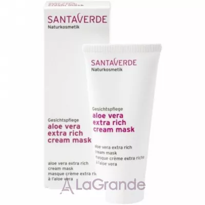Santa Verde Special Facial Care Aloe Vera Extra Rich Cream Mask      