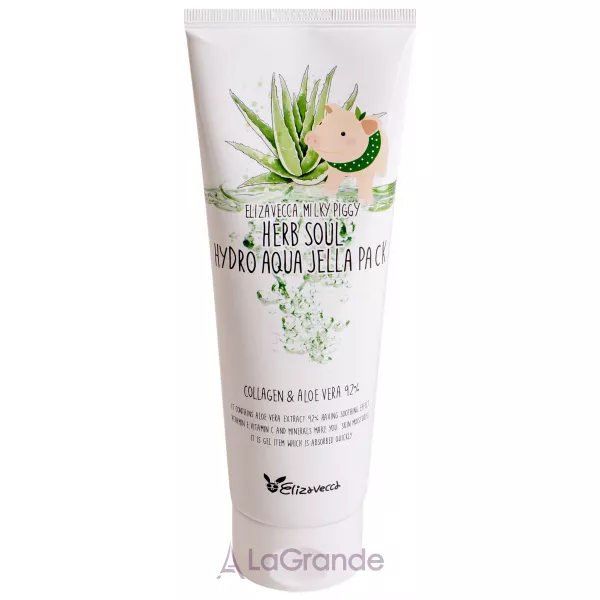Elizavecca Milky Piggy Herb Soul Hydro Aqua Jella Pack ����� ���������� � ���� �� ���������
