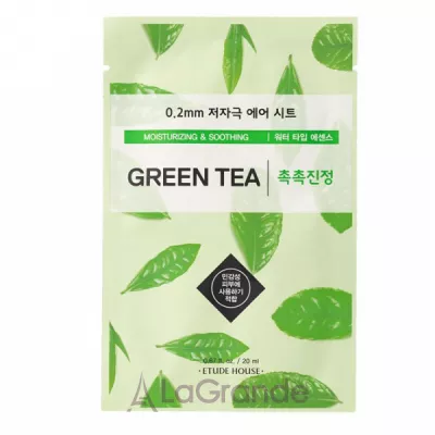 Etude House Therapy Air Mask Green Tea        