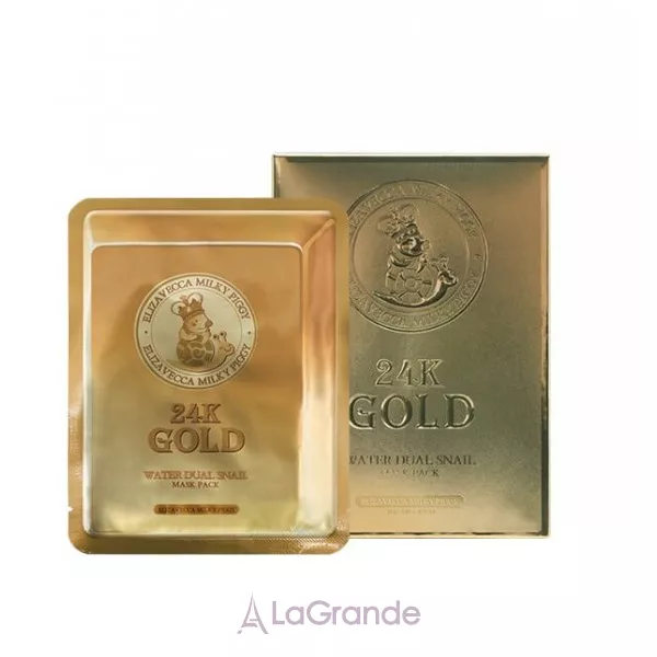Elizavecca 24k Gold Water Dew Snail Mask ����������� ����� �� ������� � �������� �������