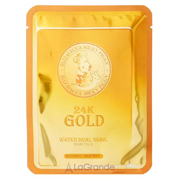 Elizavecca 24k Gold Water Dew Snail Mask ����������� ����� �� ������� � �������� �������