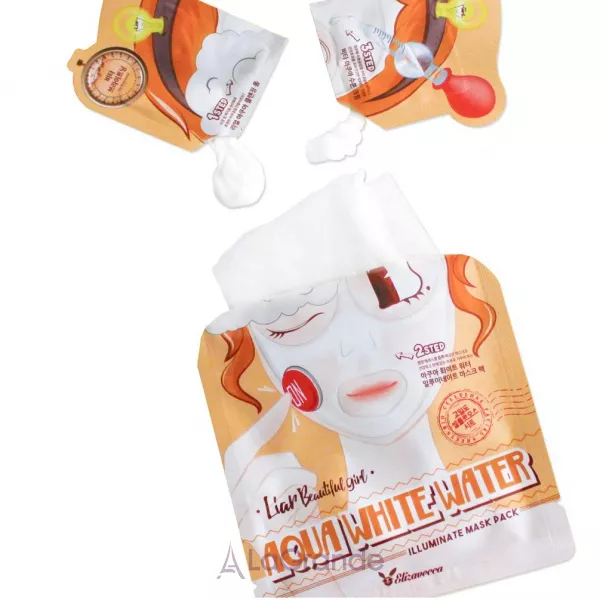 Elizavecca Aqua White Water Illuminate Mask ������������� ������������ �� ���������� �����