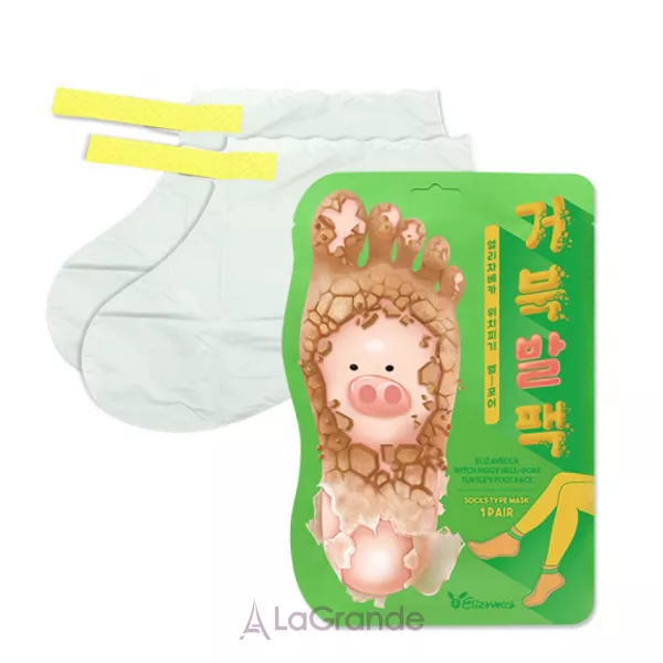 Elizavecca Witch Piggy Hell-Pore Turtles Foot Pack �������������� �����-������� ��� ���