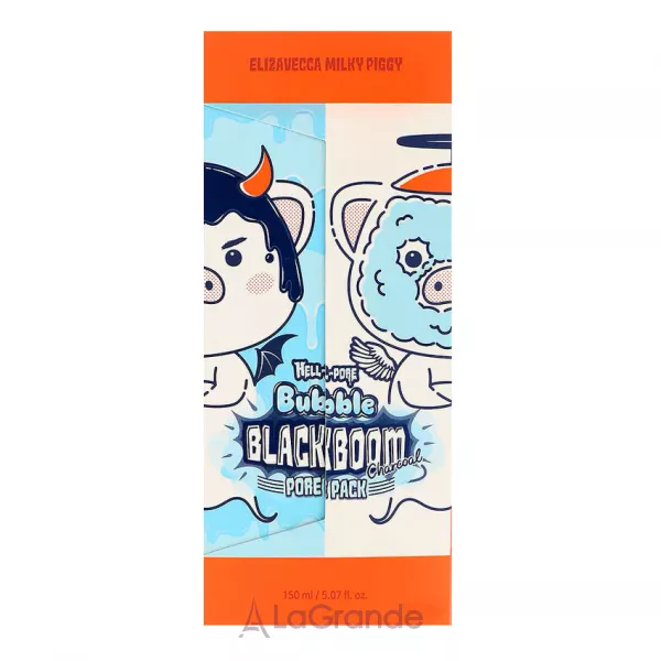 Elizavecca Milky Piggy Hell-Pore Bubble Blackboom Pore Pack ����������� ����� ��� ����