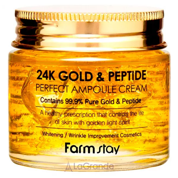 FarmStay 24K Gold & Peptide Perfect Ampoule Cream ��������� ���� ��� ���� � ������� � ���������