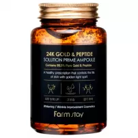 FarmStay 24K Gold & Peptide Solution Prime Ampoule �������������� ��������� ��������� � 24K ������� � ���������
