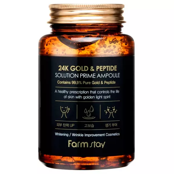 FarmStay 24K Gold & Peptide Solution Prime Ampoule �������������� ��������� ��������� � 24K ������� � ���������
