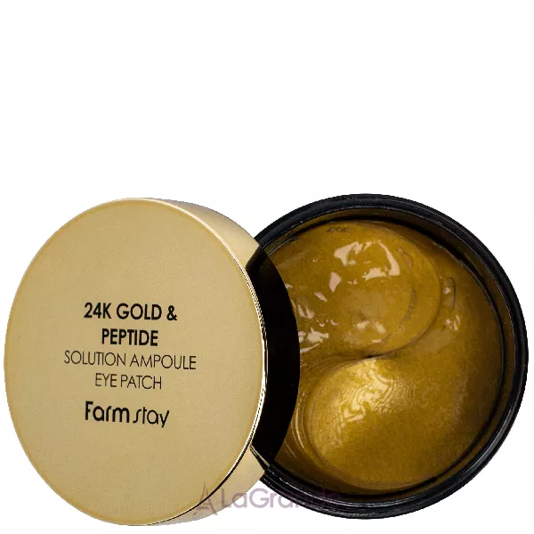FarmStay 24K Gold & Peptide Solution Ampoule Eye Patch ������������ ����� ��� ����