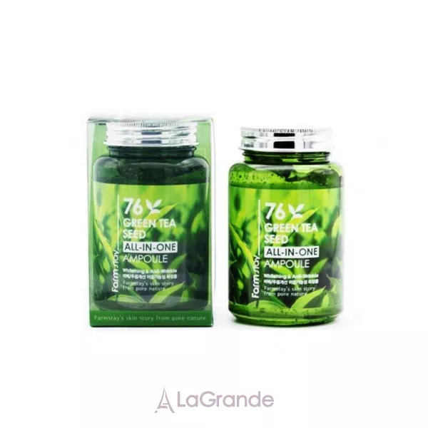 FarmStay All-In-One 76 Green Tea Seed Ampoule �������� ��������� ��� ������� �� ������� ���