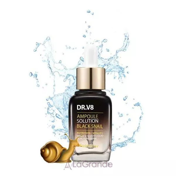 FarmStay DR.V8 Ampoule Solution Black Snail ��������� ��������� ��� ���� � ������� ������ ������