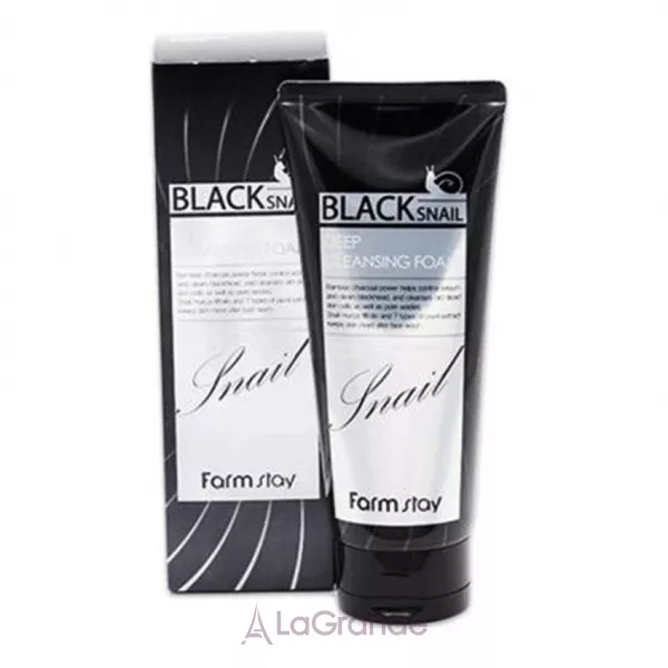 FarmStay Black Snail Deep Cleansing Foam ����� ��� ���� ��� ��������� �������� � ��������� ������ ������