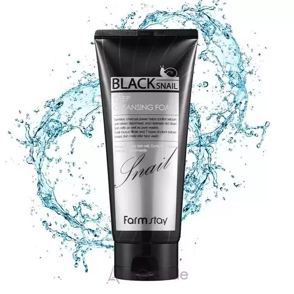 FarmStay Black Snail Deep Cleansing Foam ����� ��� ���� ��� ��������� �������� � ��������� ������ ������
