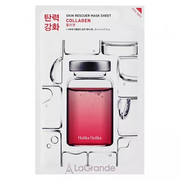 Holika Holika Skin Rescuer Mask Sheet Collagen �������� �����-������ ��� ������� � ���������