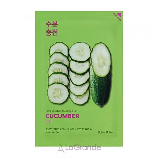 Holika Holika Pure Essence Mask Sheet Cucumber �������� ����� 