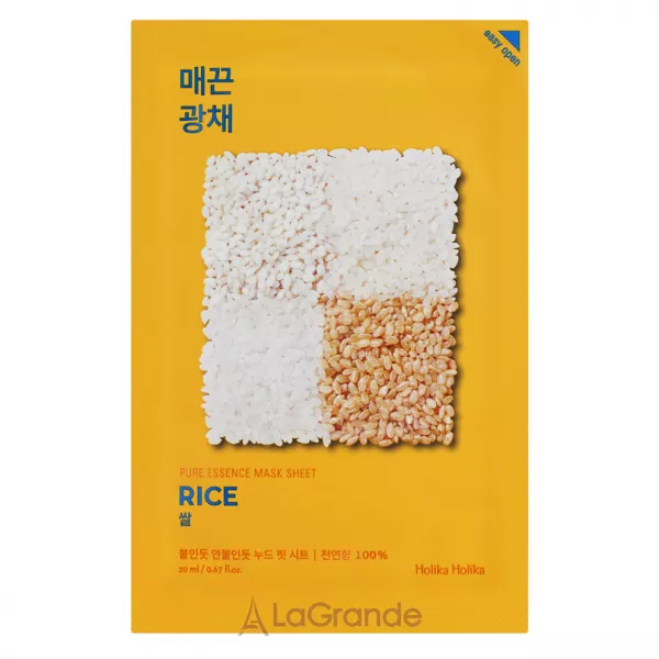 Holika Holika Pure Essence Mask Sheet Rice �������� ����� 