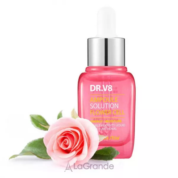 FarmStay DR.V8 Ampoule Solution Flower Cell ����������� ��������� ��� ���� � �������������� ��������