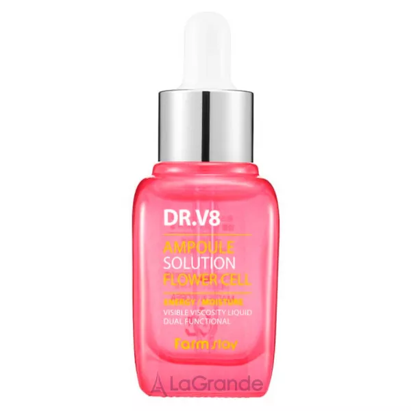 FarmStay DR.V8 Ampoule Solution Flower Cell ����������� ��������� ��� ���� � �������������� ��������
