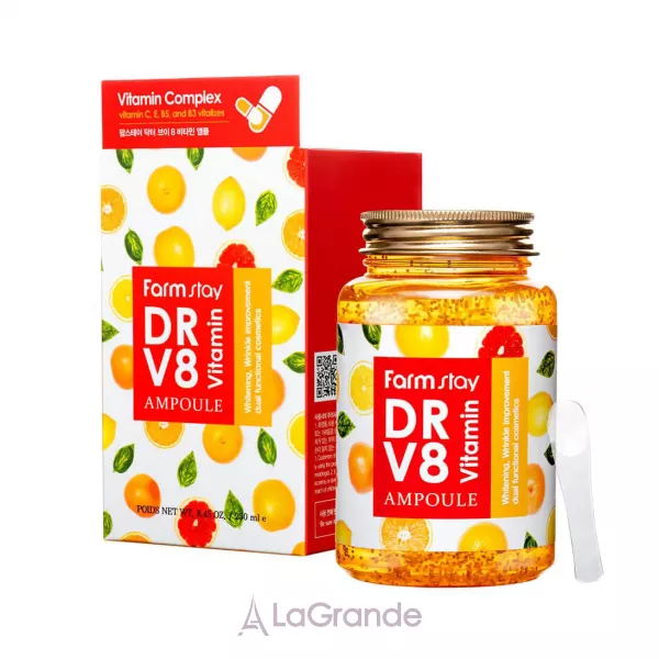 FarmStay DR.V8 Vitamin Ampoule ³������ ��������� ��� �������