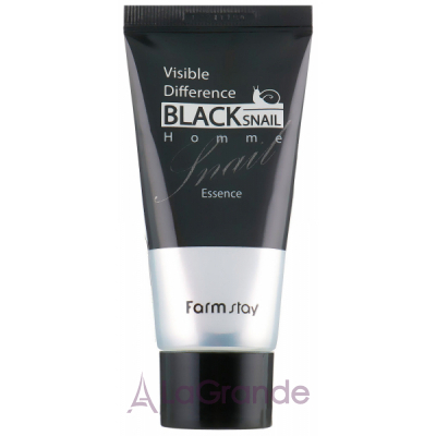 FarmStay Black Snail Visible Difference Homme Essence       
