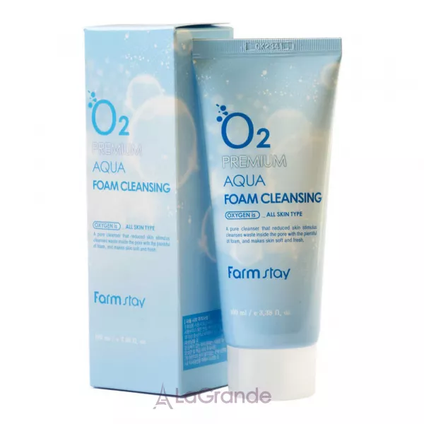 FarmStay O2 Premium Aqua Foam Cleansing ����������� ����� ��� ��������