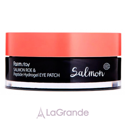 FarmStay Face Care Salmon Roe & Peptide Hydrogel Eye Patch ó        