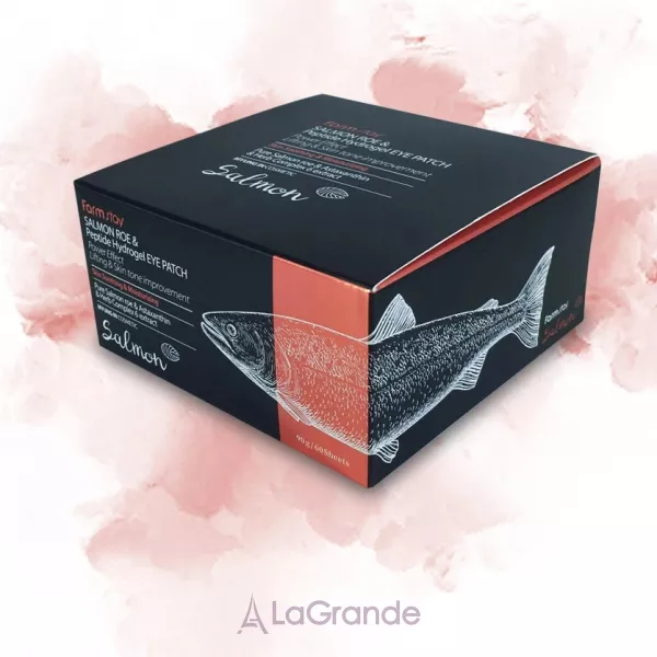 FarmStay Face Care Salmon Roe & Peptide Hydrogel Eye Patch ������������ ����� ��� ���� � ����� ������ � ���������