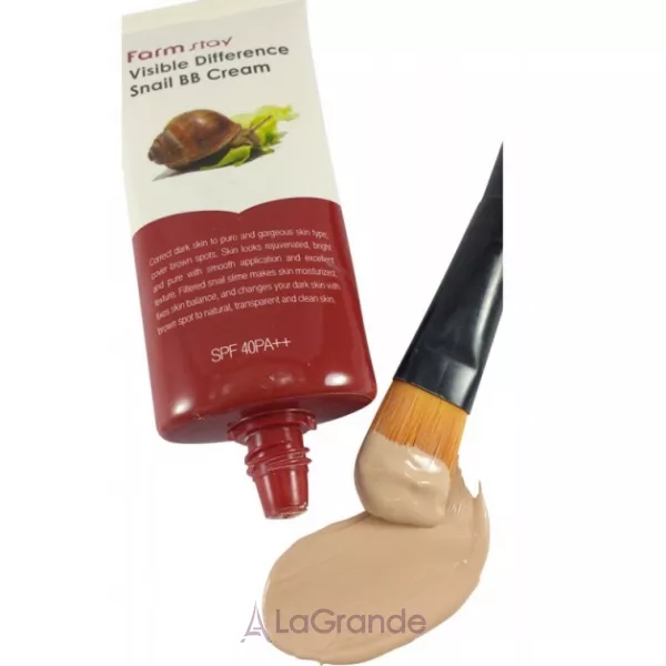 Farmstay Visible Difference Snail BB Cream SPF 40 PA+ ��-���� � ���������� ����� �������