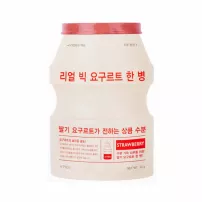 A'pieu Real Big Yogurt One-Bottle Hydrating Face Mask Strawberry ����������� �������� ����� � ���������