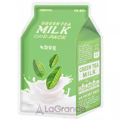 A'pieu Green Tea Soothing Milk One-Pack     