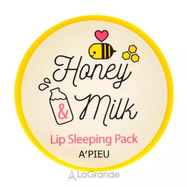 A'pieu Honey & Milk Lip Sleeping Pack �������-������ ����� ����� ��� ���