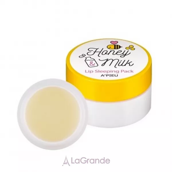 A'pieu Honey & Milk Lip Sleeping Pack �������-������ ����� ����� ��� ���