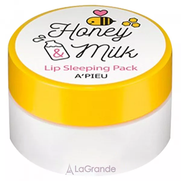 A'pieu Honey & Milk Lip Sleeping Pack �������-������ ����� ����� ��� ���