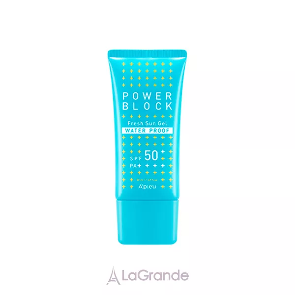 A'pieu Power Block Water Proof Fresh Sun Gel SPF 50+ PA+ ����������� �������������� ���� ��� ����