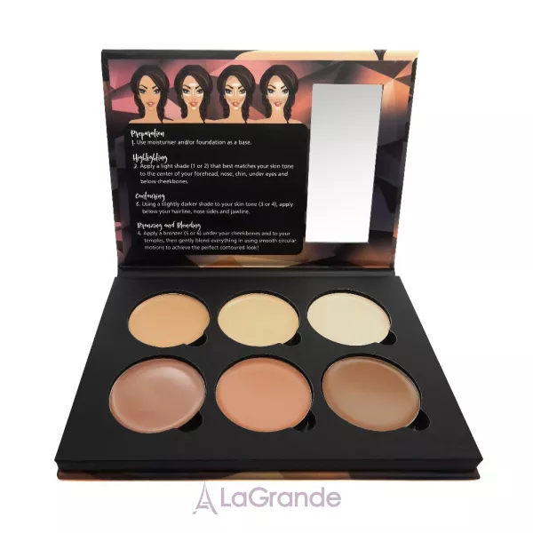 W7 Lift & Sculpt Face Shaping Contour Palette ����� ��� ����������