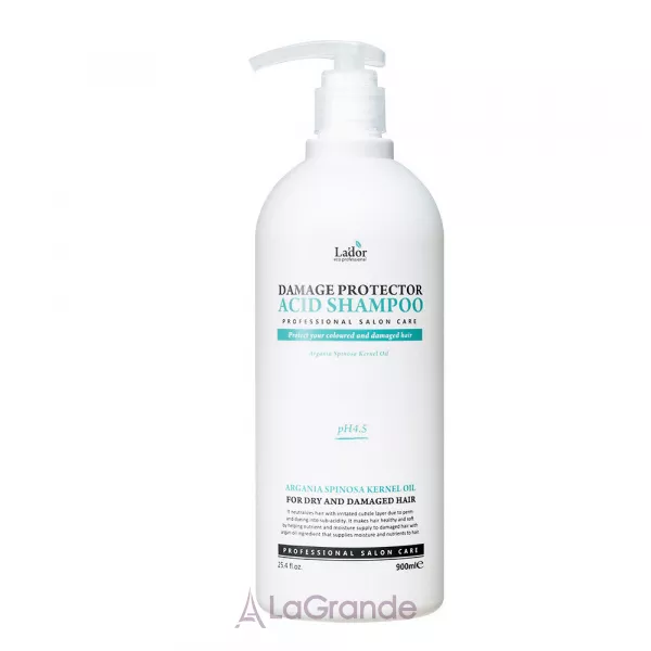 La'dor Hair Damage Protector Acid Shampoo ����������� ������� � pH 4.5