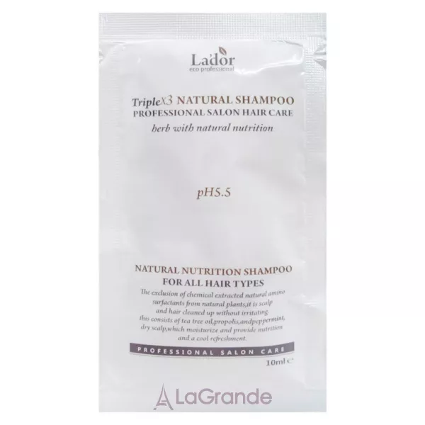 La'dor Hair Triplex Natural Shampoo ������������� �������