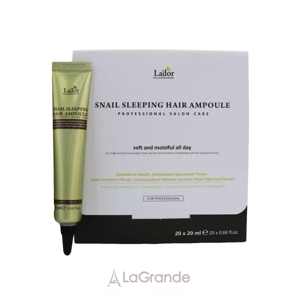La'dor Hair Sleeping Clinic Ampoule ͳ��� ���������� ��������� ��� �������