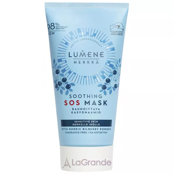 Lumene Herkka Soothing SOS Mask ����������� �� ���������� ����� ��� �������