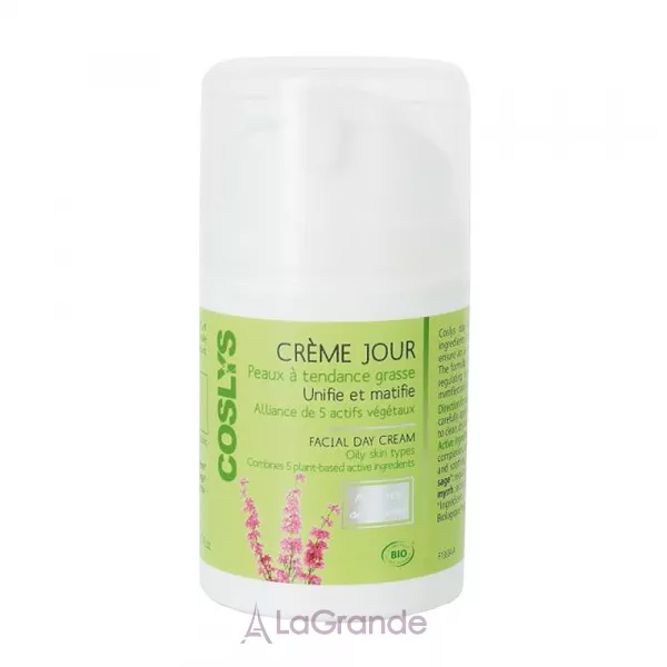 Coslys Facial Day and Night Cream Oily Skin Types ���� ��� ����� ���� �������