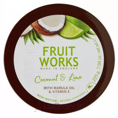 Grace Cole Fruit Works Body Butter Coconut & Lime    