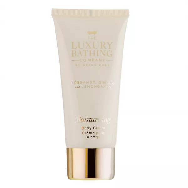 Grace Cole The Luxury Bathing Bergamot Ginger & Lemongrass ����� ��� ���� (cr/100 ml+sh/gel/100 ml+sponge + bag)