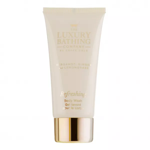 Grace Cole The Luxury Bathing Bergamot Ginger & Lemongrass ����� ��� ���� (cr/100 ml+sh/gel/100 ml+sponge + bag)