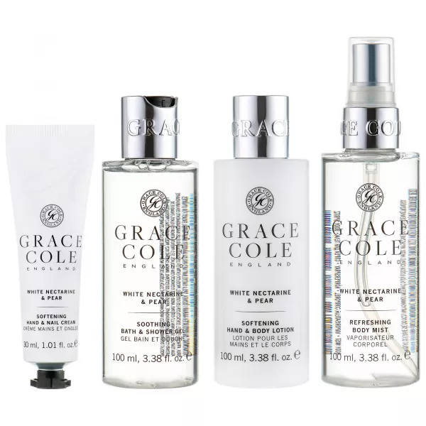 Grace Cole White Nectarine & Pear Travel Set ����� 