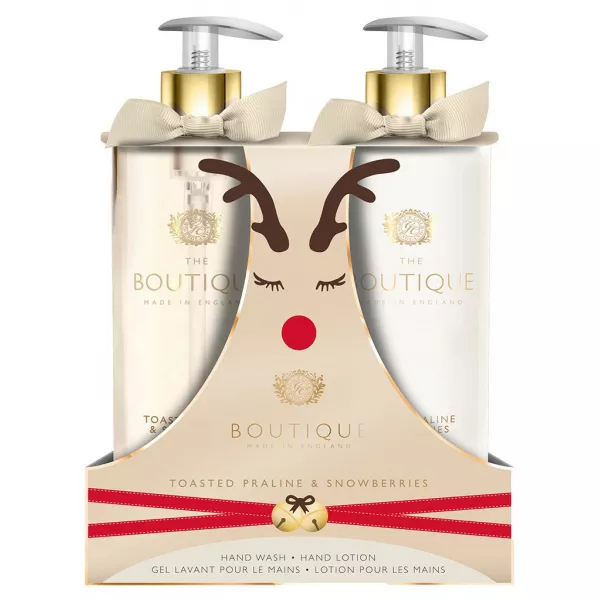 Grace Cole Boutique Hand Care Duo Toasted Praline & Snowberries ���� ��� ��� � �������� ������� �� ������� ��� (h/lot/500ml + h/wash/500ml)