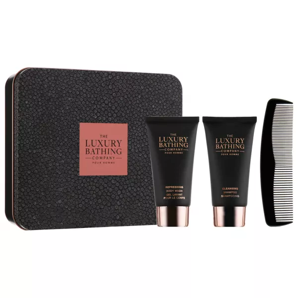 Grace Cole GC Homme The Luxury Bathing Classic Refined ���� ��� ������� (b/wash 50ml+shm 50ml+comb)