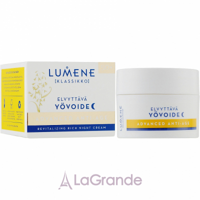 Lumene Klassikko Advanced Anti-Age Revitalizing Rich Night Cream ͳ    
