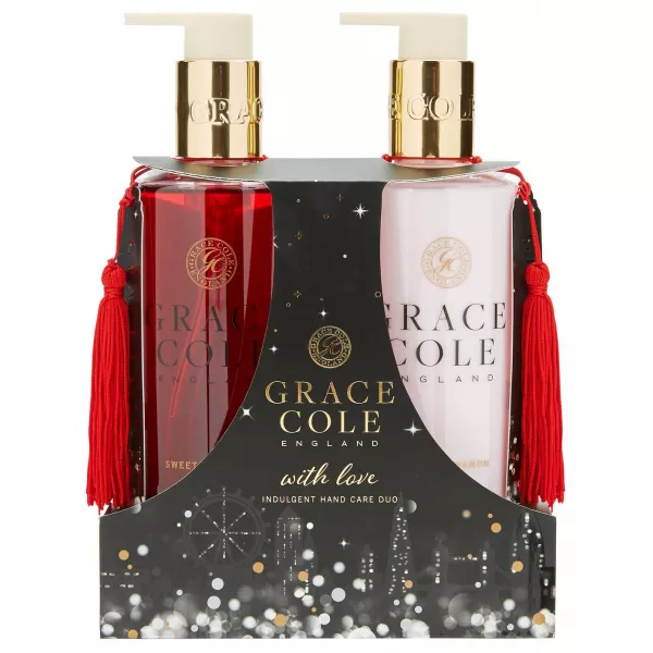 Grace Cole Indulgent Hand Care Duo Sweet Cinnamon & Myrrh ����� ��� ��� (h/wash 300ml+h/cream 300ml)