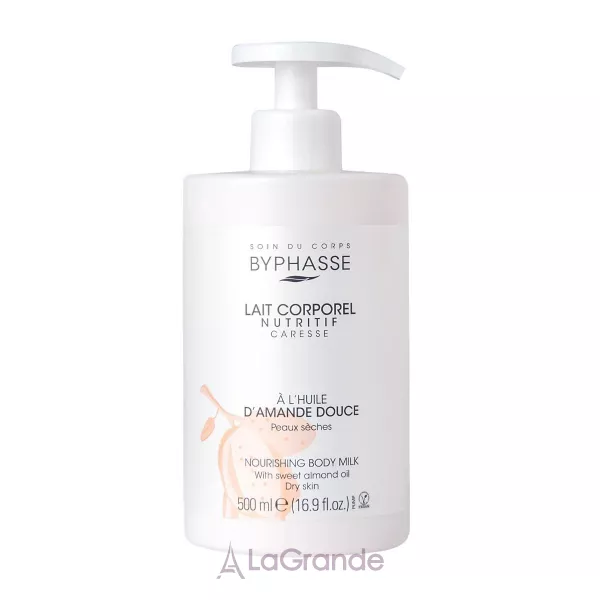 Byphasse Nourishing Body Milk Almond Oil Extract Dry Skin ������� ��� ���, �� ������� � ������ �������