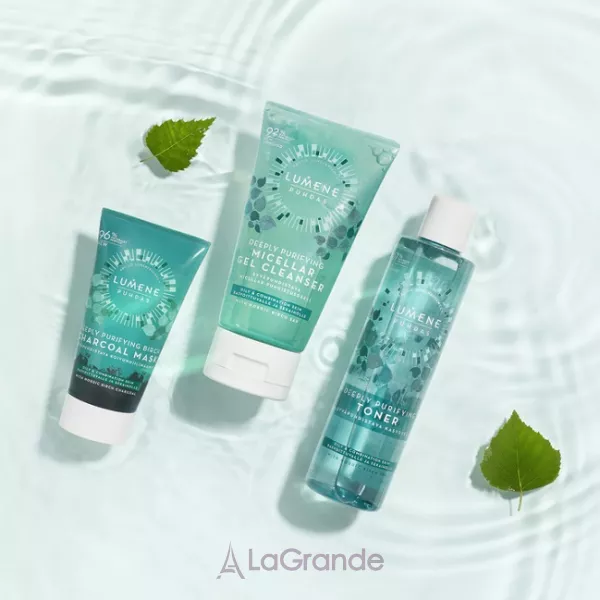 Lumene Puhdas Deeply Purifying Birch Charcoal Mask ����� � ��������� ������� ��� ������� ��������