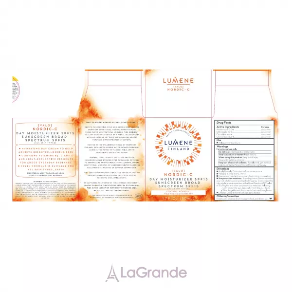Lumene Valo Light Day Cream SPF 15 ������� ���� ��� ������ ����